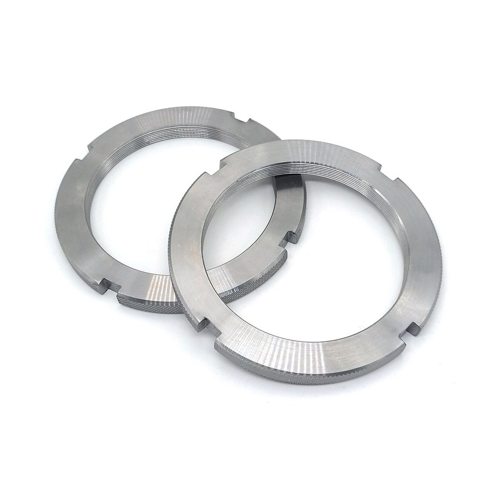 முழுமையாக திரிக்கப்பட்ட துளையிடப்பட்ட வட்ட கொட்டைகள்