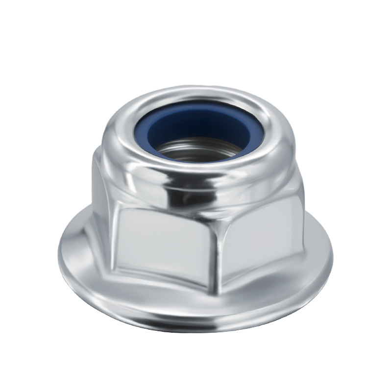 ஃபிளேன்ஜ் லாக் நட் உடன் நடைமுறையில் உள்ள முறுக்கு வகை அறுகோண கொட்டைகள்